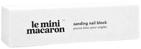 Le Mini Macaron Sanding Block White